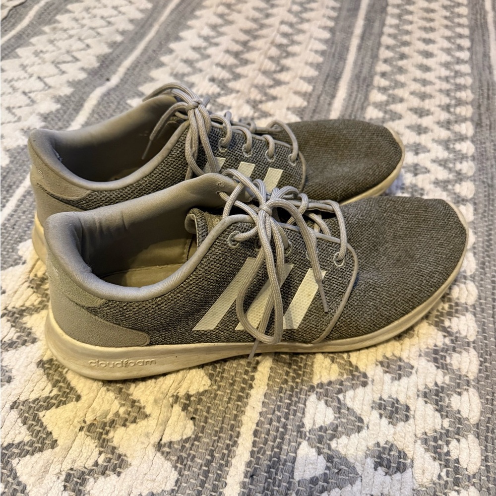 Adidas Women's Gray Athletic Shoes